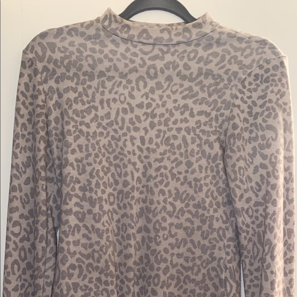 Leopard print bodysuit